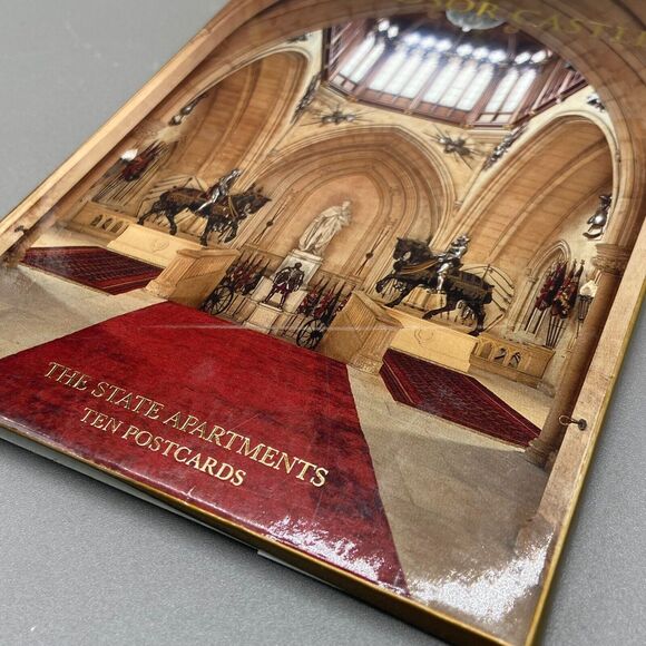 Windsor Castle The State Apartments Vintage Postcards Set of 10 England Souvenir - Picture 3 of 6